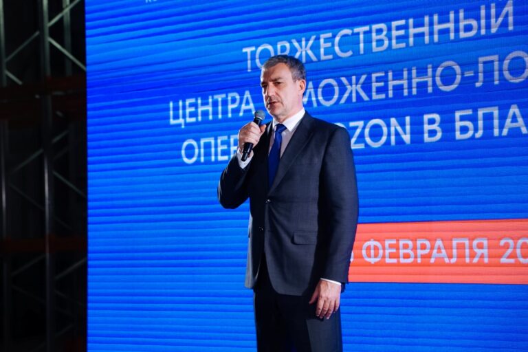 Первый в России таможенно-логистический центр Ozon открыли в Амурской области