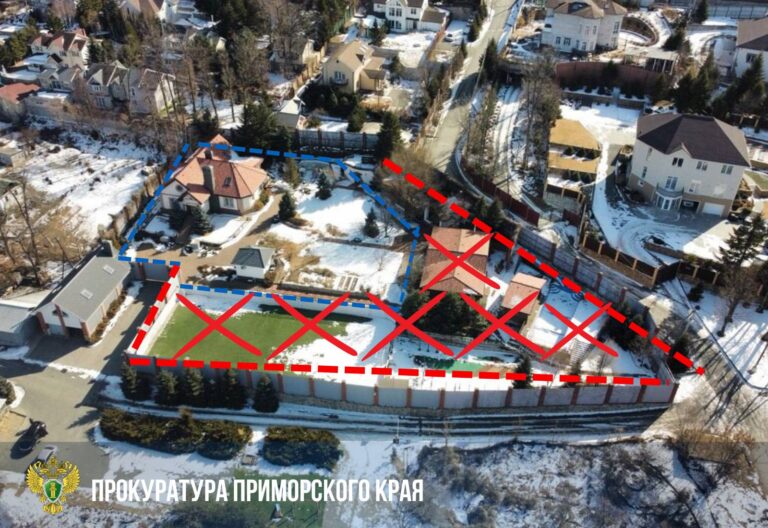 Часть имущества предполагаемого лидера ОПГ “Трифоновские” снесут в Приморье
