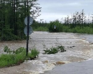 На двух реках Хабаровского края ожидается подъем уровней воды