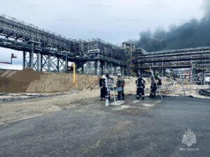 Возгорание на Амурском ГХК произошло на участке установки пиролиза
