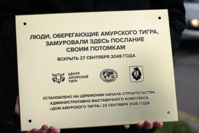 В Хабаровске появится Дом амурского тигра